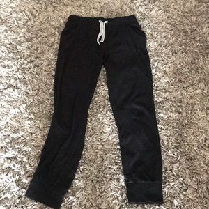 Black sweatpants